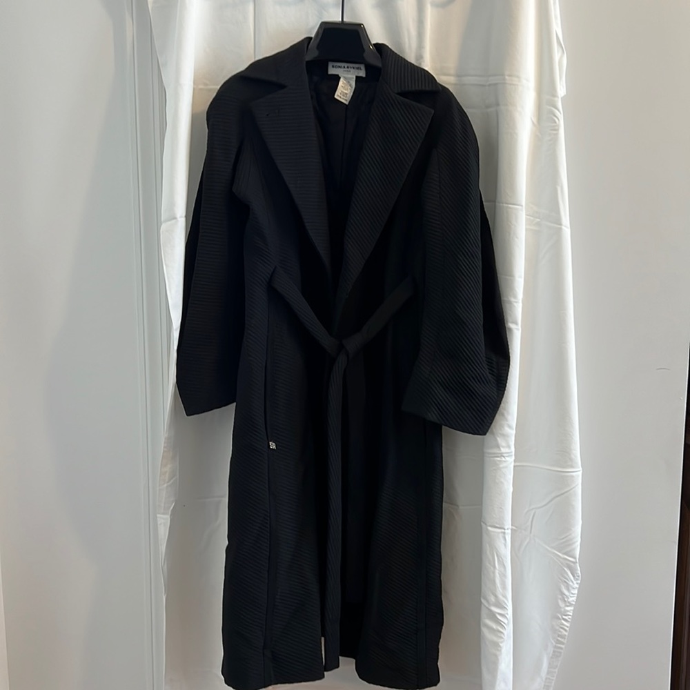 Sonia Rykiel Paris Tuxedo Inspired Black Jacket